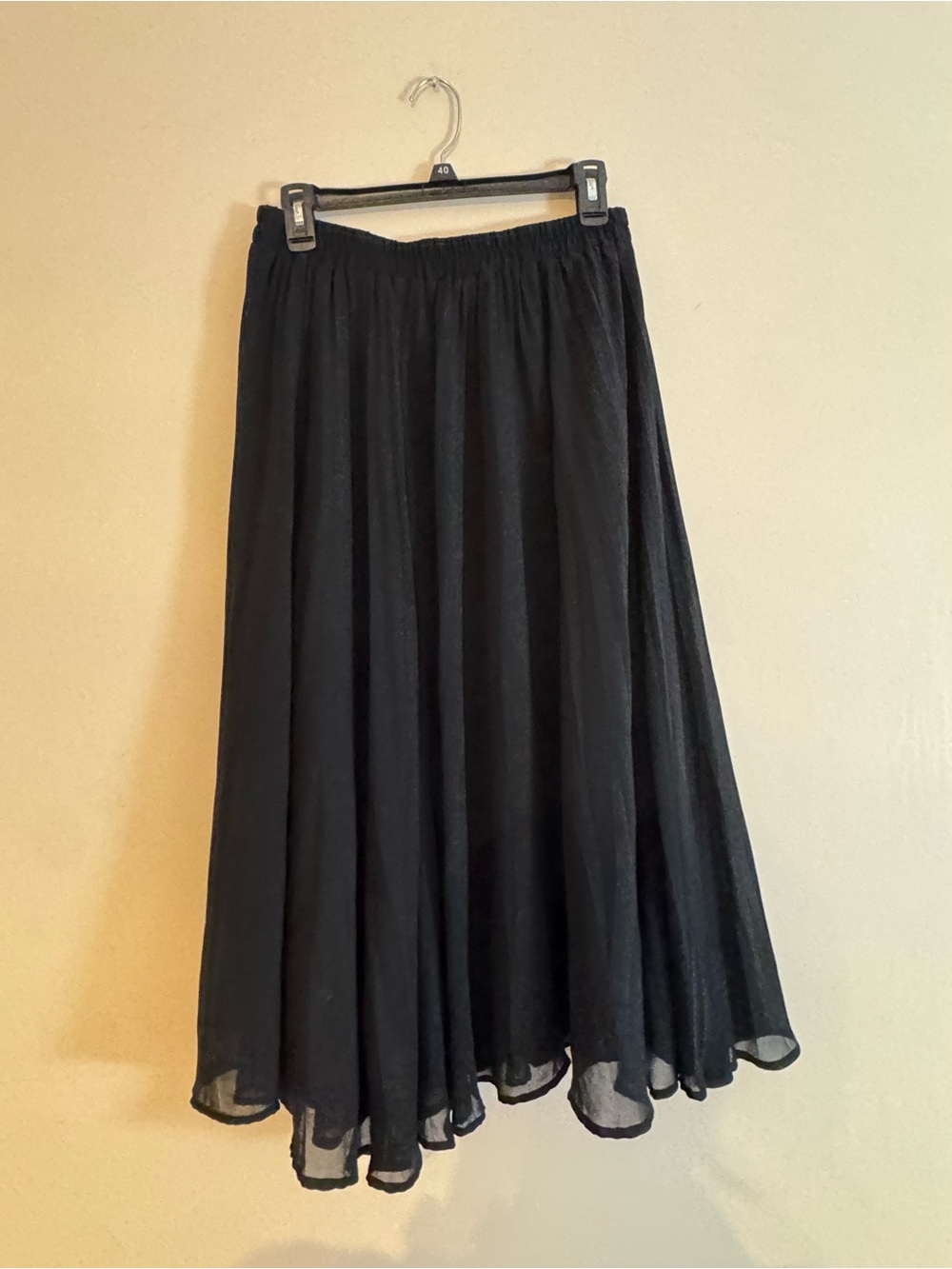 a new day Black A-Line Maxi Skirt
